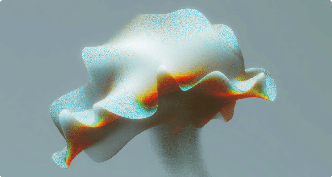 Abstract flowing design